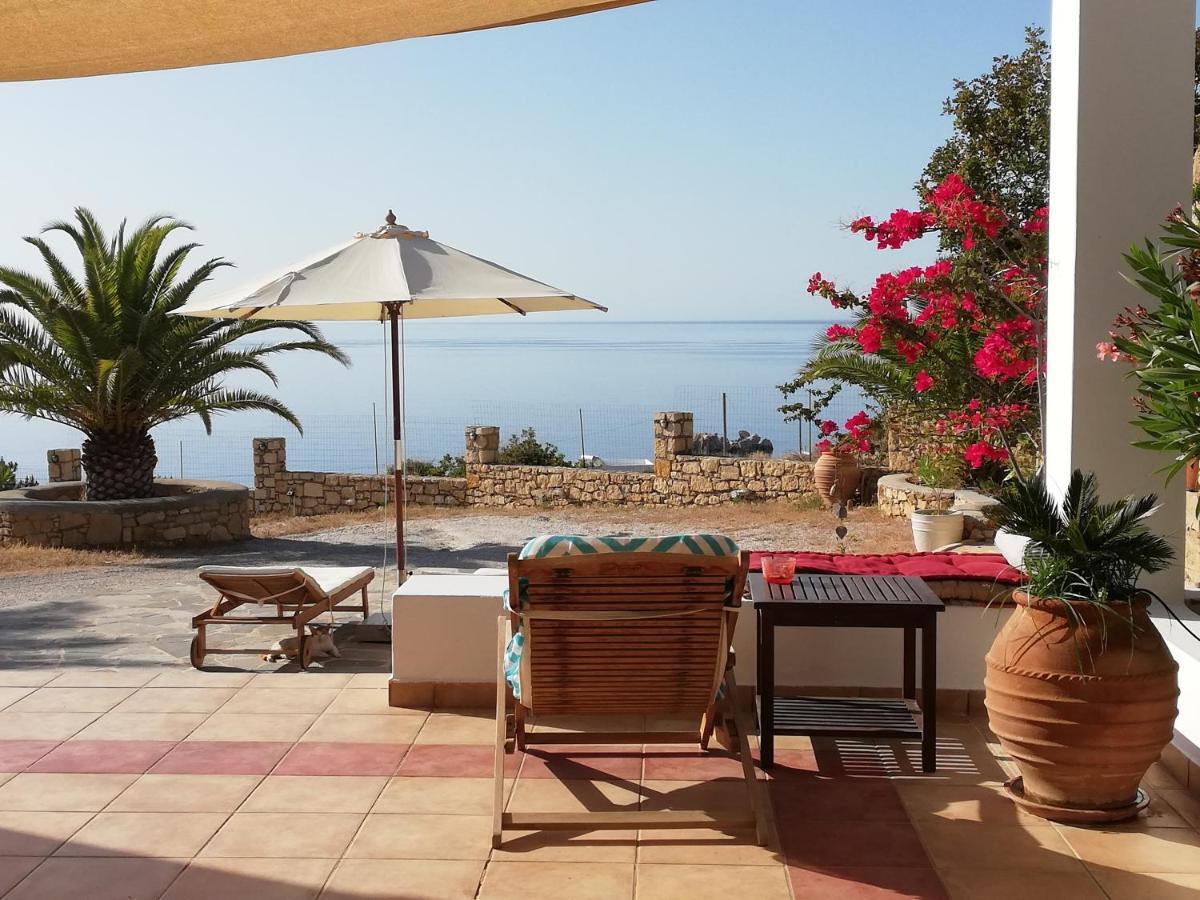 Tranquil Villa With Sea View In Ammopi Karpathos 阿莫皮 外观 照片
