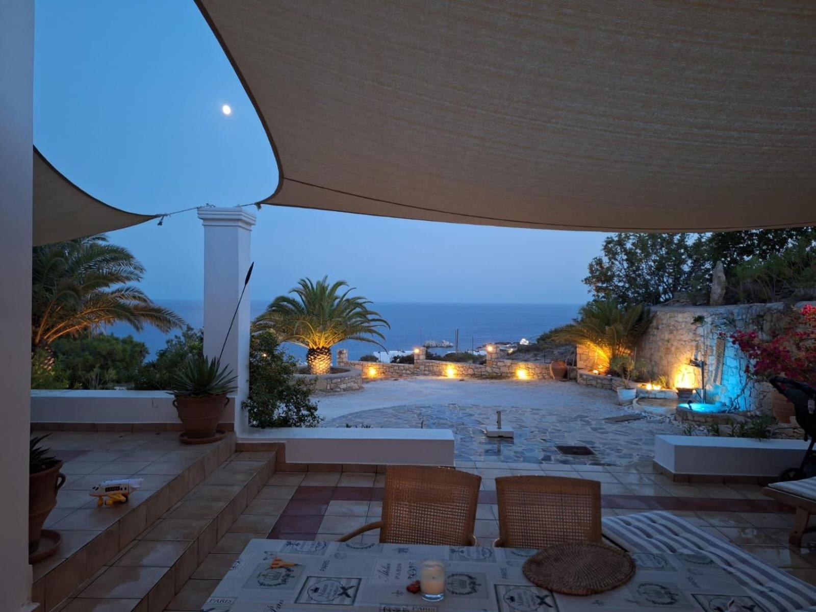 Tranquil Villa With Sea View In Ammopi Karpathos 阿莫皮 外观 照片